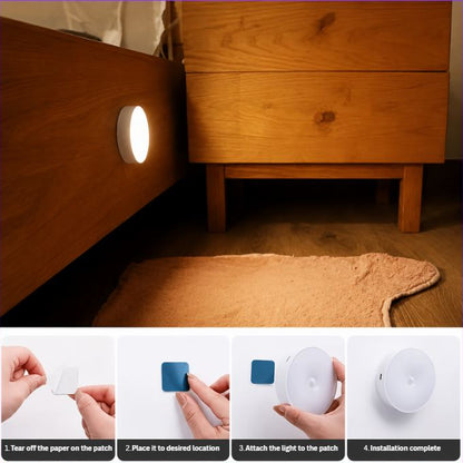 Rechargeable Motion Sensor Lights for Stairs, Closets & Hallways